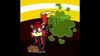 Fiona Fox Holding The Heavy Box While Farting