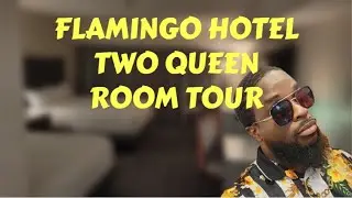 Flamingo Hotel Las Vegas Two Queen Room Tour/Review - Is It Worth It?