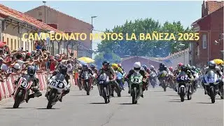 This is how the 2025 Motorcycle Championship is experienced in La Bañeza!