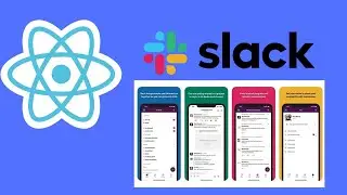 #2 Slack Clone with React Native: Home screen UI design || Floating Action button