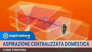Come funziona l'impianto di aspirazione centralizzata