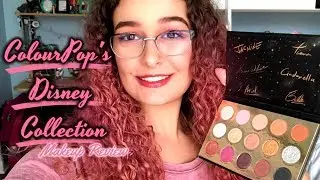 Colourpop's Disney Designer Makeup Collection Review!