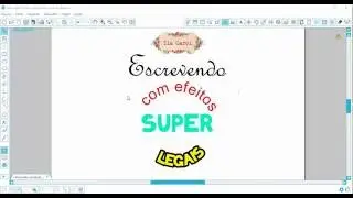 Escrevendo com efeito