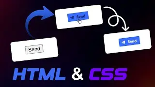 How to Create Button With Icon in HTML And CSS | Create Button in HTML and CSS | Code Minister