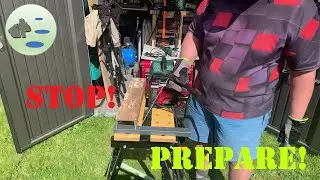 Preparing small welding table material for welding