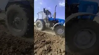 МТЗ 1221 Скоростной плуг #shorts