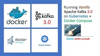 (1 of 3) Running Vanilla Apache Kafka 3.0 on Docker Compose and Kubernetes