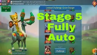 Grove Guardian Stage 5 Fully Auto lords mobile game