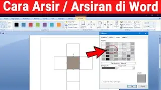 Cara Membuat Arsir atau Arsiran di Word