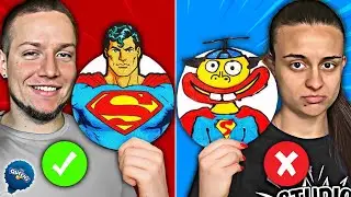 СУПЕРГЕРОИ PANCAKE ART CHALLENGE