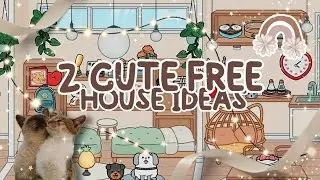 2 CUTE FREE HOUSE IDEAS 🧺🥥🌷 || Toca Boca || Toca Life World 🪵🪵🏕