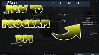 How to Program DPI Button on G Wolves Hati
