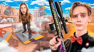 🔥ДУЭЛЬ на Nameless Case! НО Я ТОЛЬКО с М40 VS Apolloniha‼️*это моя девушка ☺️