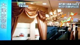 Earthquake in Tohoku, 11th March, 2011