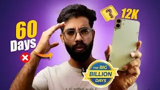 Best 5G Phone Under 15K ⚡ Flipkart BBD Sale 2024 | Nothing CMF Phone 1 After 2 mother review 🥵