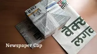 DIY Cap | Newspaper Cap Step-by-Step | Paper Hat Tutorial