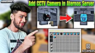 How To Add CCTV in Your Aternos Server | How To Add Security Camera in Aternos | CCTV Plugin Aternos