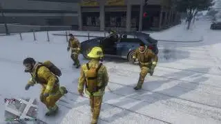 Grand Theft Auto V_Pompiers énervés