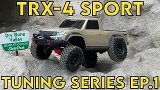 Crawler Canyon TRX-4 Sport Tuning Series Ep.1: Box Stock Beginnings