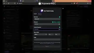Como Criar uma conta na Twitch