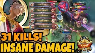 TARGET LOCK SABER! 😁 VALE MONTAGE INSANE DAMAGE 31 KILLS! VALE ONE SHOT COMBO | VALE BEST BUILD 2022
