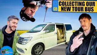 MY BEST FRIEND BOUGHT A COOL NEW CAR! - NISSAN ELGRAND 3.5 V6