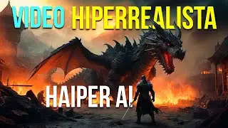 Cómo hacer videos HIPERREALISTAS con HAIPER 🟡La IA GRATIS que METE MIEDO a SORA