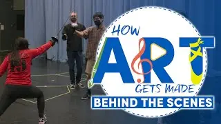 BEHIND THE SCENES | Twelfth Night (Swordfighting Safely)