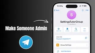 How to Make Someone Admin in Telegram Group? 