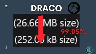 Compress and Optimize Threejs 3D .glb Files by 99% using DracoDecoder and DracoLoader.