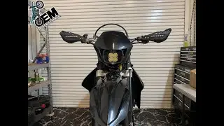 DRZ400 FCR41 Dyno HP #'s - LED Rear Taił Light Install - EP 3