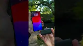 Pocket Sized Power Bank with Foldable USB C Connector #shorts #iphone #gadgets #charger