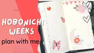Hobonichi Weeks Plan with me! #hobonichi #plannercommunity