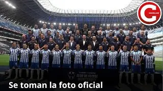 Día de foto en Rayados