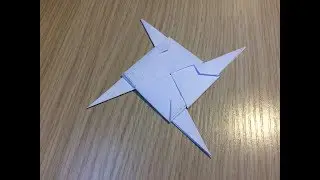 How to make a sheet of paper shuriken