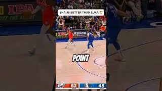 Is Luka Doncic better than Shai Gilgeous-Alexander? 🤔 