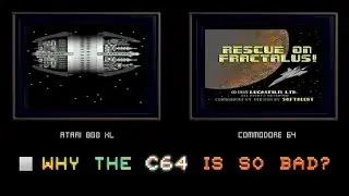 Back in the 80s: Atari XL 800 vs Commodore 64