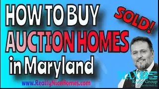 How to Buy Auction Homes in Maryland?