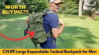 CVLIFE Large Expandable Tactical Backpack for Men, Military Backpack, Heavy Duty |  Worth Buying?