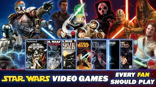 10 Essential Star Wars Video Games Every Star Wars Fan Needs to Play