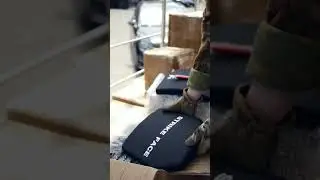 Балістичні пластини (комплект 2 шт.) NIJ IV (6 клас ДСТУ) вага однієї шт. 2,8 кг Al2O3+PE
