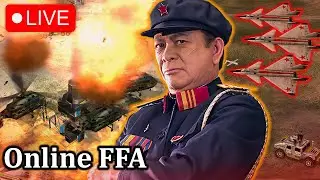 🔴LIVE - WINNING ALL DAY - FREE FOR ALL  | C&C Generals Zero hour!!
