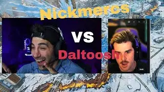 NICKMERCS VS DALTOOSH| Apex ranked| Apex predator|DALTOOSH VS Nickmercs| Apex season 10 ranked