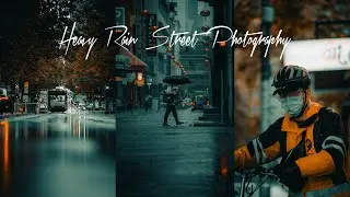 Street Photography In Heavy Rain