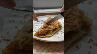 Кабачковый бризоль с лисичками #пп #рецепт #bakery #foodie #вкусно #bread   #ппрецепты #грибы