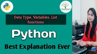 Class 1.1-How To Start With Python | Data Type | Variables | Use Of List | English Version
