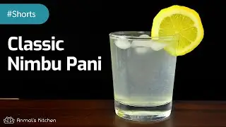 CLASSIC NIMBU PANI Recipe #Shorts | नींबु पानी | Shikanji Recipe | Indian Lemonade | AnmolsKitchen