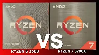 Ryen 5 3600 vs Ryzen 7 5700x
