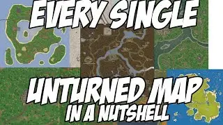 Every unturned map in a nushell