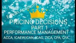 PRICING DECISIONS(PART1)